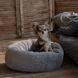 Лежак Pet Fashion «Soft» для собак та котів, 48х48х17 см, ciрий PR241789 фото 2