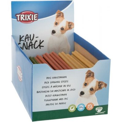 Ласощі Trixie Rice Chewing для собак, рисові палички, 23 см, 100 г 31514 фото