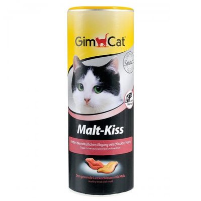 Ласощі GimCat Malt-Kiss для котів, для виведення шерсті, 450 г G-427003/417097 фото