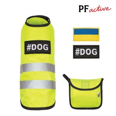 Жилет із светером Pet Fashion «Warm Yellow Vest» для собак, розмір S, жовтий Yellowvest S жф фото