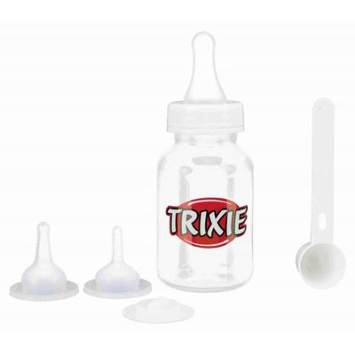Набор Trixie для кормления с ложкой, пластик, 120 мл 24210 фото