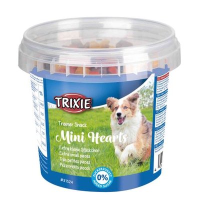 Вітамінізовані ласощі Trixie Mini Hearts для собак, асорті, 200 г 31524 фото