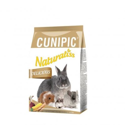 Снеки Cunipic Naturaliss Delicious для кроликів, морських свинок, хом'яків і шиншил, 60 г 1111171252 фото