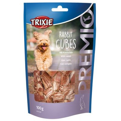 Ласощі Trixie Premio Rabbit Cubes для собак, кролик, 100 г 31545 фото