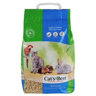 Наповнювач Cat’s Best Universal для домашніх тварин, деревний, 7 л/4 кг JRS300062/0625 фото