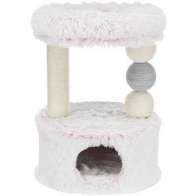 Дряпка Trixie Harvey для котів, джут/плюш/фліс, 54х40х73 см (біло-рожевий) 44539 фото