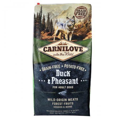 Сухий корм Carnilove Duck & Pheasant для дорослих собак всіх порід, качка та фазан, 12 кг 150818/8860 фото