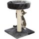 Дряпка Trixie Junior Tarifa для котів, із сизалю/плюшу, 35х35х52 см (чорна/сіра) 43712 фото 5