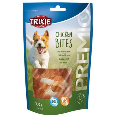Лакомство Trixie Premio Chicken Bites для собак, курица, 100 г 31533 фото