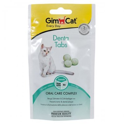 Вітаміни GimCat Every Day Dental для котів, 40 г G-420653/420615 фото