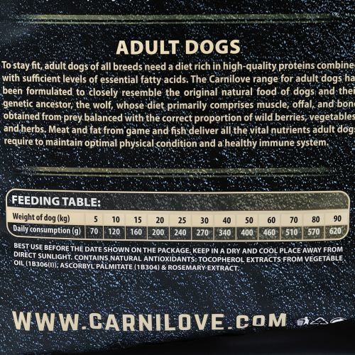 Сухий корм Carnilove Lamb & Wild Boar для дорослих собак всіх порід, ягня та кабан, 12 кг 150817/8921 фото