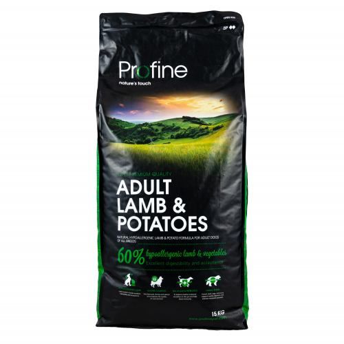 Сухий корм Profine Adult для дорослих собак всіх порід, з ягнятиною та картоплею, 15 кг 170549/7534 фото