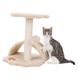 Дряпка Trixie Junior Vitoria для котів, бежева, 36х36х43 см (сизаль/плюш) 43751 фото 4
