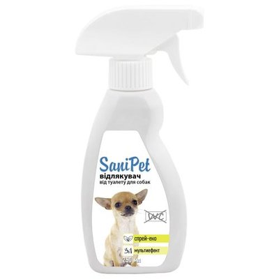 Спрей-відлякувач ProVET Sani Pet для собак, 250 мл (для захисту місць не призначених для туалету) PR240566 фото