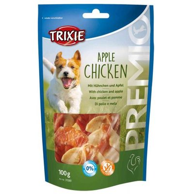 Ласощі Trixie Premio Apple Chicken для собак, курка та яблуко, 100 г 31593 фото