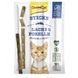 Ласощі GimCat для котів, палички з лососем та тріскою, 4 шт по 5 г G-400778 фото 1