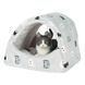 Будиночок-тунель Trixie Mimi для котів, сірий, 42х35х35 см 36847 фото 2