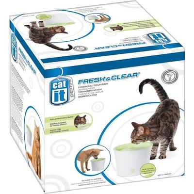Поїлка-фонтан Catit Fresh & Clear для котів та собак, 3 л (пластик) 55600 фото
