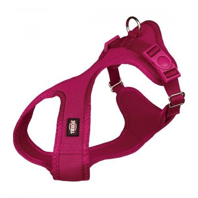 Шлея Trixie Soft для собак, м'яка, нейлон, XXS-XS 28-40 см / 15 мм (рожева) 16258 фото