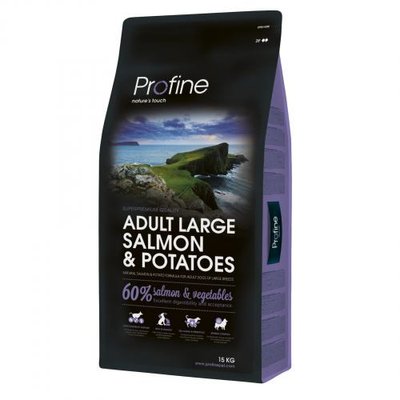 Сухий корм Profine Adult Large для дорослих собак великих порід, з лососем та картоплею, 15 кг 170557/7619 фото
