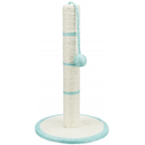 Дряпка Trixie з іграшкою на мотузці для котів стовпчик, 31х50 см (сизаль) 4309 фото
