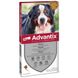 Краплі на холку Bayer Elanco Advantix для собак від 40 до 60 кг 1 піпетка 91011_1уп.(4пип) фото 1