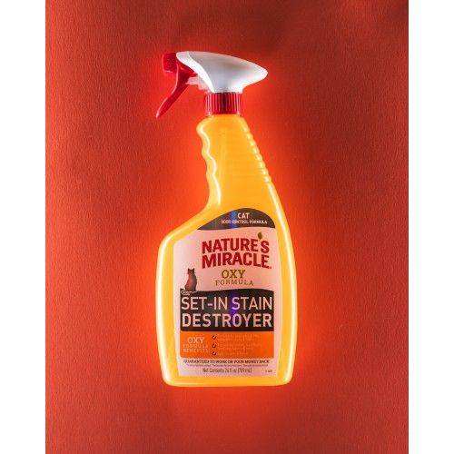 Спрей 8in1 NM Cat Orange Oxy Spray для котів, усунення плям і запахів, 709 мл 680398/1707 USA фото