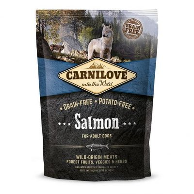 Сухой корм Carnilove Salmon для взрослых собак всех пород, лосось, 1,5 кг 150826/8914 фото