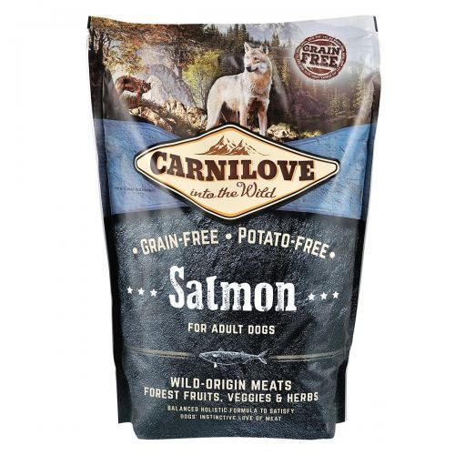 Сухий корм Carnilove Salmon для дорослих собак всіх порід, лосось, 1,5 кг 150826/8914 фото