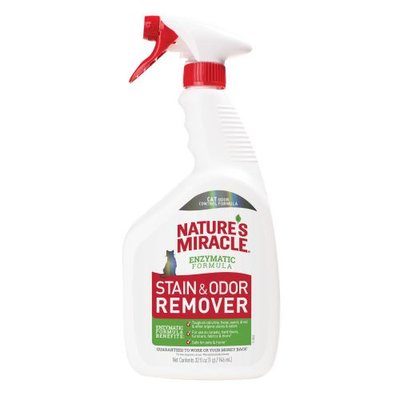 Средство 8in1 NM Cat Stain&Odor Remover Spray для кошек, для устранения пятен и запахов, 946 мл 680111/6974 USA фото