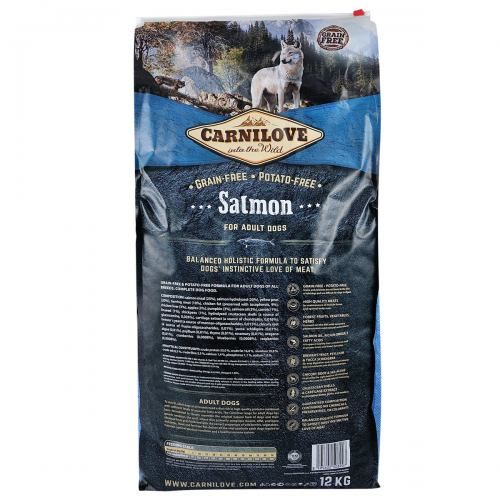 Сухий корм Carnilove Salmon для дорослих собак всіх порід, лосось, 12 кг 150819/8907 фото