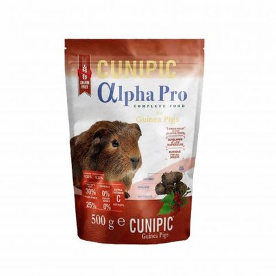 Корм Cunipic Alpha Pro для молодих і дорослих морських свинок, 500 г 1111171244 фото