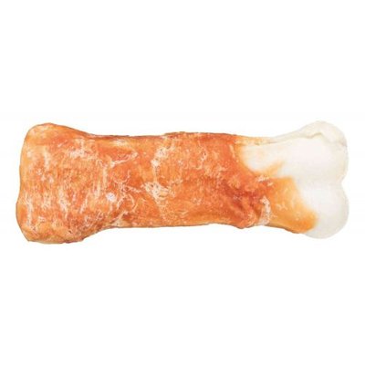 Кісточка Trixie Denta Fun для чищення зубів собак, з куркою, 11 см, 60 г, 2 шт 31343 фото
