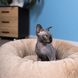 Лежак Pet Fashion «Soft» для котів, 48х48х17 см, бежевий PR243008 фото 2