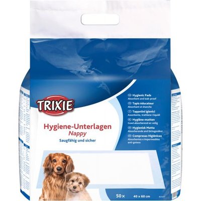 Пеленки Trixie для собак, 40 x 60 см, 50 шт. (целлюлоза) 1111139268 фото