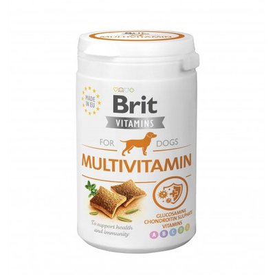 Вітаміни для собак Brit Vitamins Multivitamin для здоров'я, 150 г 112061 фото