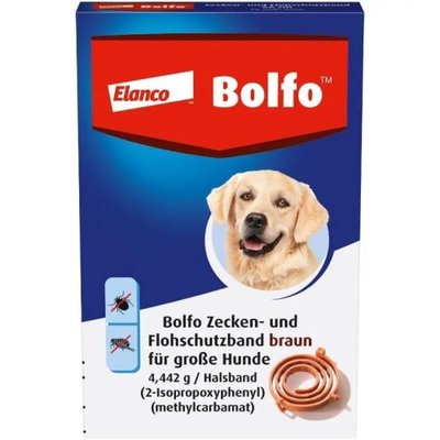 Нашийник Bayer Elanco Bolfo для собак від зовнішніх паразитів 66 см 91012 фото