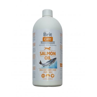 Вітаміни Brit Care Лососева олія для собак, 1 л 101117 /442868 фото