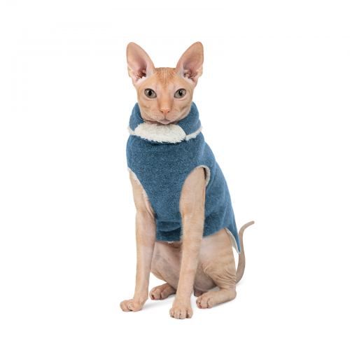 Светр Pet Fashion «Cat» для кота, розмір L, бірюза PR242955 фото