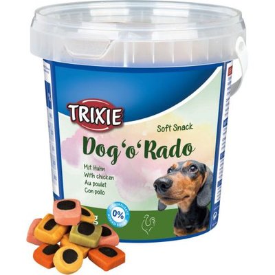 Вітамінізовані ласощі Trixie Soft Snack Dog o Rado для собак, курка, 500 г 31522 фото