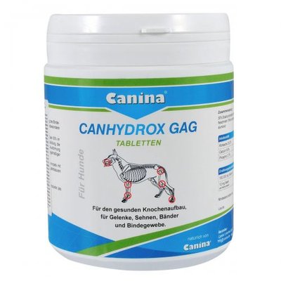 Вітаміни Canina Canhydrox GAG для собак, при проблемах з суглобами та м'язами, 600 г (360 таб) 123513 AD фото