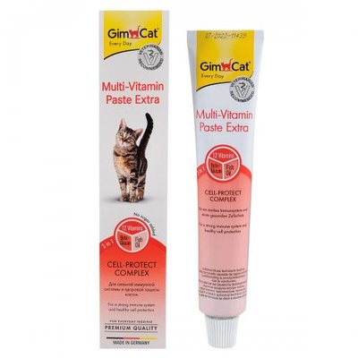 Мультивитаминная паста GimCat Every Day Extra для кошек, 50 г G-401300/421605 фото