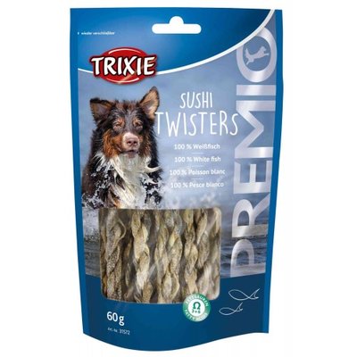Ласощі Trixie Premio Sushi Twisters для собак з рибою 75 г 31572_pause фото
