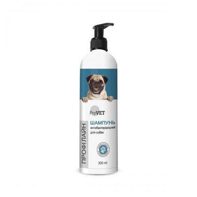 Шампунь ProVET "Профілайн" для собак, антибактеріальний, 300 мл PR242208 фото