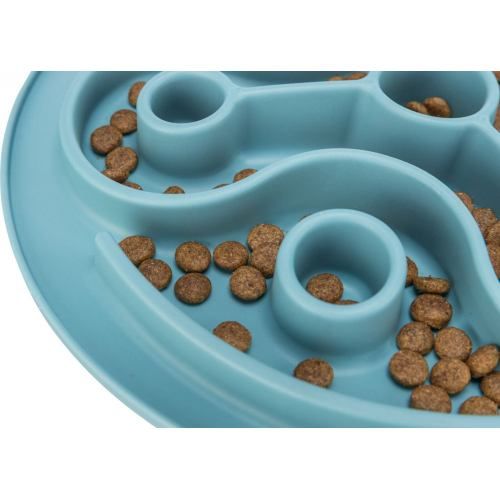 Килимок Trixie Повільне годування для собак, термопластина гума, d-28 см (блакитний) 25037 фото