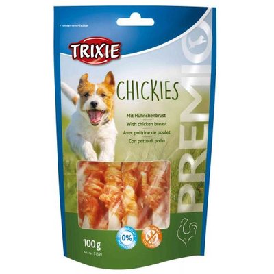 Ласощі Trixie Premio Chickies для собак, курка, 100 г 31591 фото