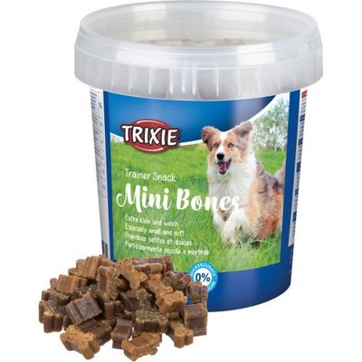 Вітамінізовані ласощі Trixie Mini Bones для собак, асорті, 500 г 31523 фото