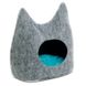 Будинок-лежак Pet Fashion «Dream» для котів, 44х28х45 см, сірий PR241949 фото 1