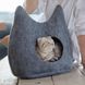 Будинок-лежак Pet Fashion «Dream» для котів, 44х28х45 см, сірий PR241949 фото 2