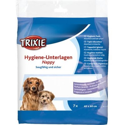 Пеленки Trixie для собак, с ароматом лаванды, 40 x 60 см, 7 шт. (целлюлоза) 1111143316 фото